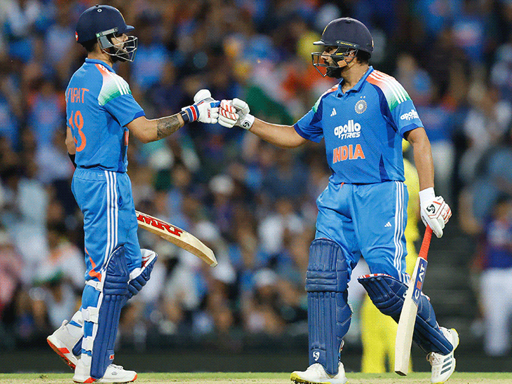 MS Dhoni speaks on Rohit, Virat's 2027 World Cup chances:'Can't get a 20-year-old who is experienced unless he's Sachin' | WATCH