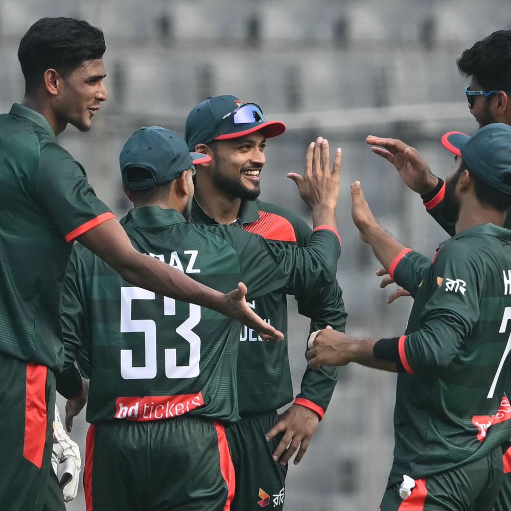 Bangladesh thrash Pakistan by 8 wickets in ODI series opener:Nahid Rana, Tanzid Tamim help Tigers gain 1-0 series lead