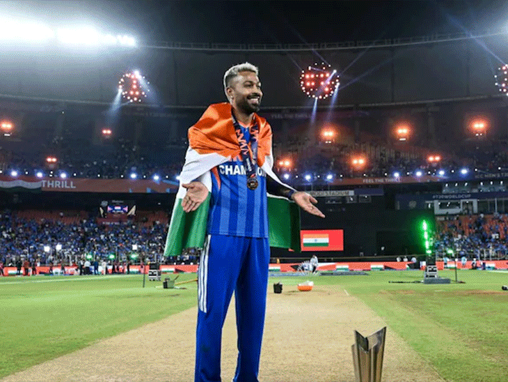 Hardik Pandya slapped with police complaint for T20 WC celebration:Pune lawyer accuses cricketer of 'insulting' Tricolour