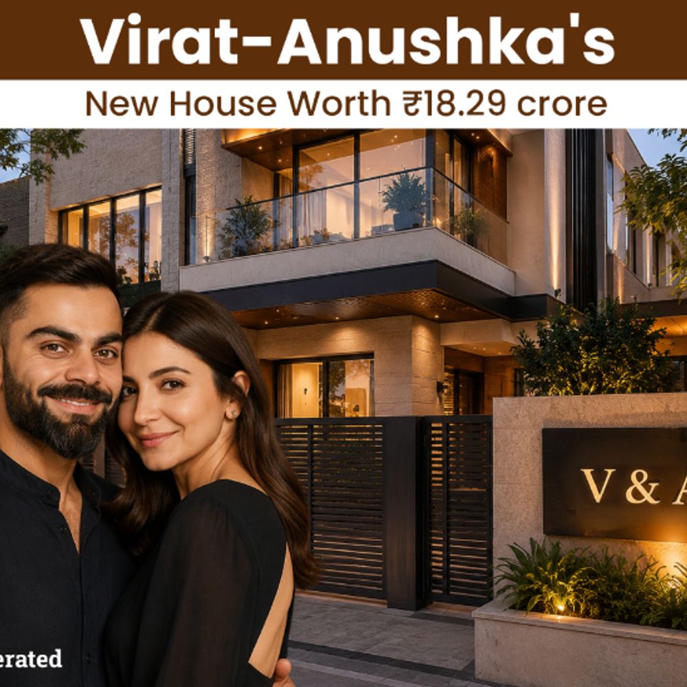 Virat Kohli, Anushka Sharma buy ₹18.29 crore apartment in Mumbai:Couple already own lavish house in Gurgaon and farm house in Alibaug