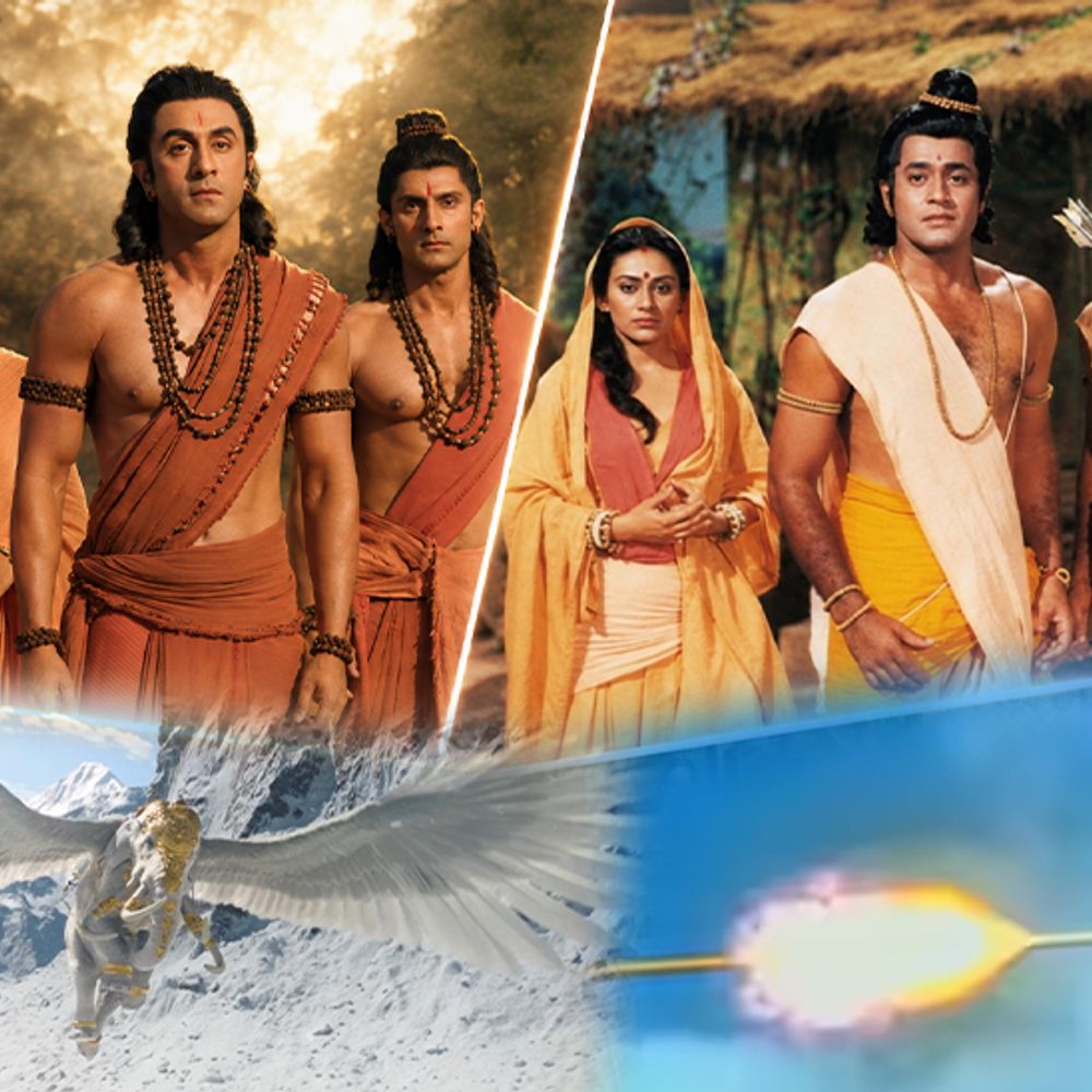 'Ramayana'- Then vs Now:How 80's 'Ramayan' was made with 'Jugaad' props, no VFX, while Ranbir Kapoor's film goes huge on special effects