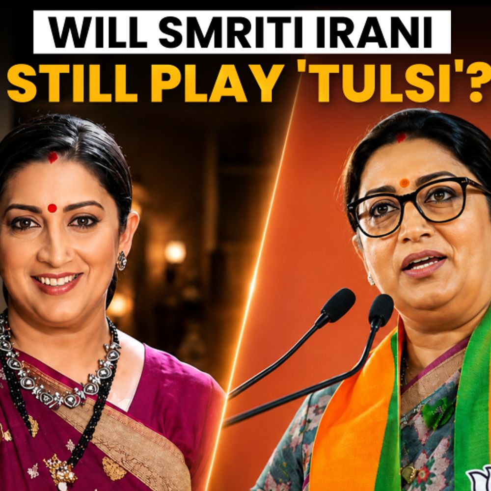 Smriti Irani to continue as Tulsi after getting new 'role'?:Ekta Kapoor’s show gave her fame; made TV comeback after losing Amethi