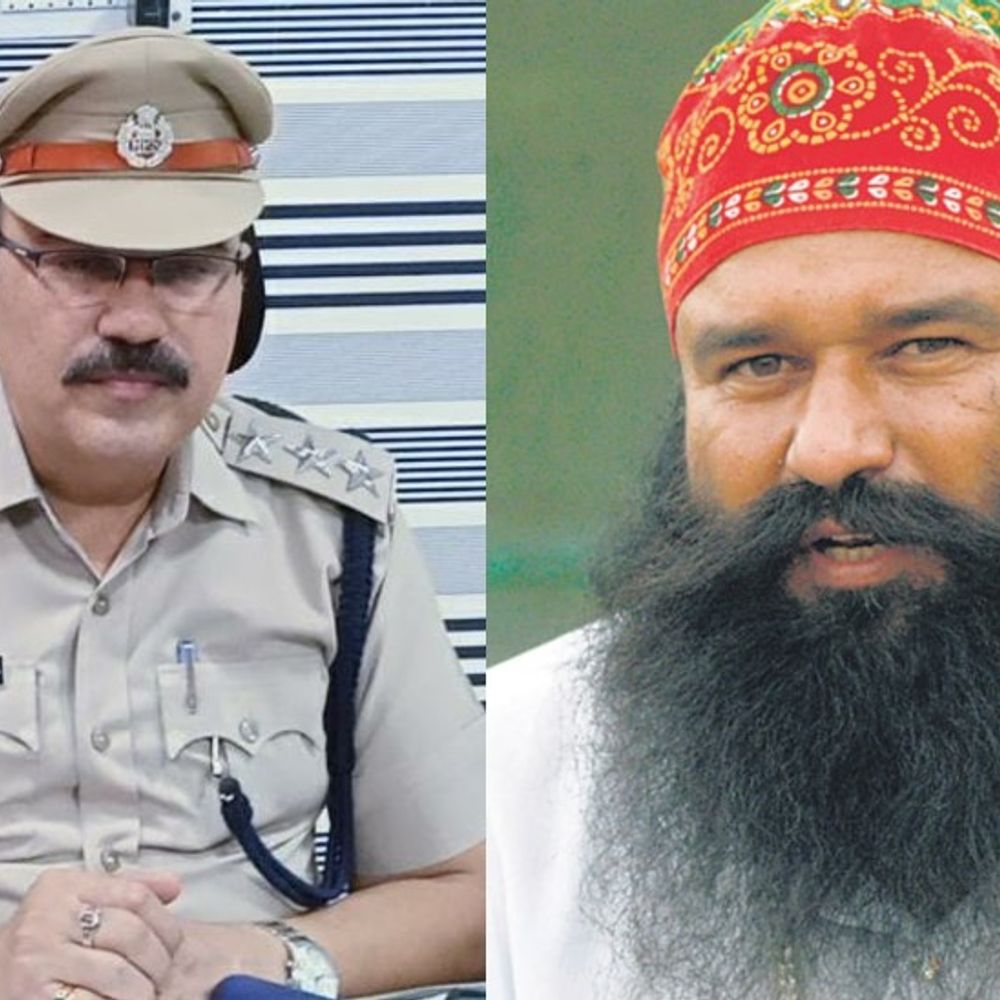 राम रहीम को स्पेशल गेस्ट से मिलवाने वाला डीएसपी सस्पेंड:रोहतकराम रहीम को स्पेशल गेस्ट से मिलवाने वाला डीएसपी सस्पेंड, हेल्थ बिगड़ने पर AIIMS दिल्ली ले जाते वक्त सुरक्षा में तैनात था शमशेर सिंह