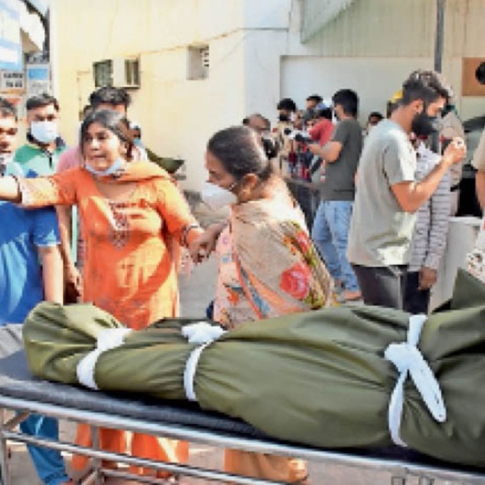 ऑक्सीजन की कमी से मरीजों की मौत का मामला:25 अप्रैल को इकलौता प्लांट 4 घंटे बंद हुआ, वक्त पर मदद न मिलने से गई थी 5 की जान; हरियाणा सरकार का विधानसभा में जवाब-नहीं हुई कोई मौत