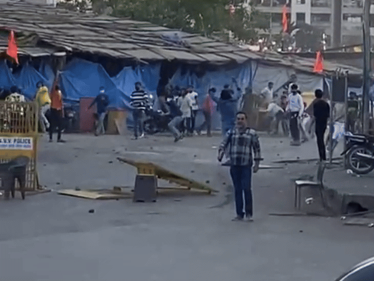 मुंबई में 48 घंटे में माहौल बिगाड़ने वाली 9 घटनाएं:रामध्वज ले जा रहे परिवार को पीटा, बाइक रैली पर हमला-पथराव