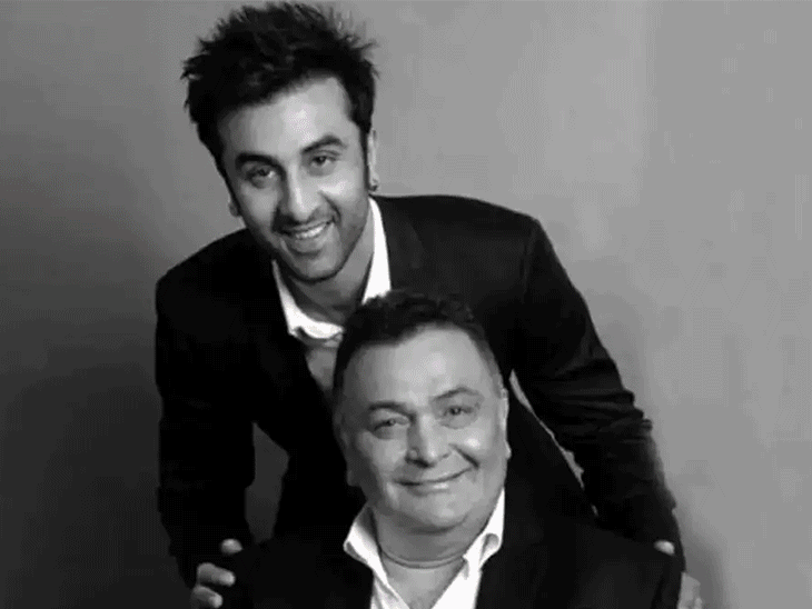 सिर्फ एक बार रणबीर को पड़ी थी पिता से मार:एक्टर बोले- पापा बहुत धार्मिक थे