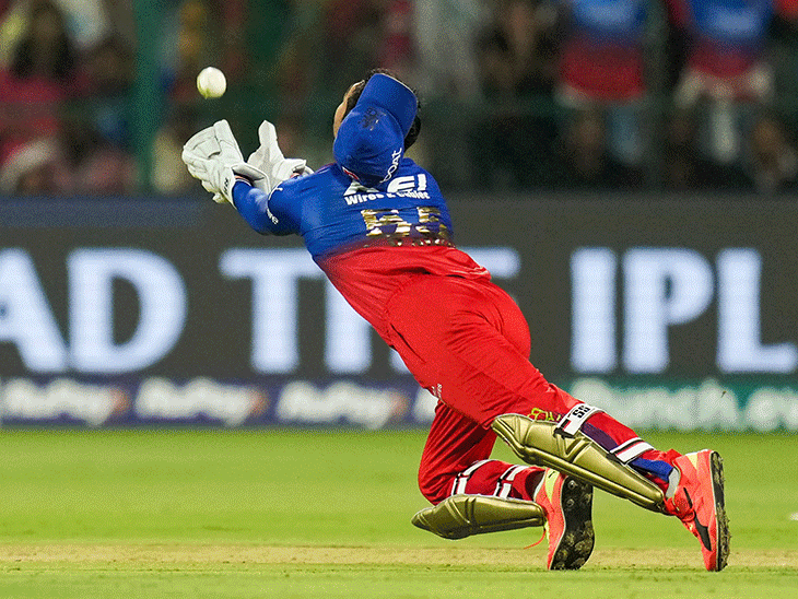 पूरन का सिक्स स्टेडियम के बाहर गया:बेंगलुरु के फील्डर्स ने छोड़े 3 कैच, पडिक्कल के डायरेक्ट हिट से डु प्लेसिस आउट; मोमेंट्स