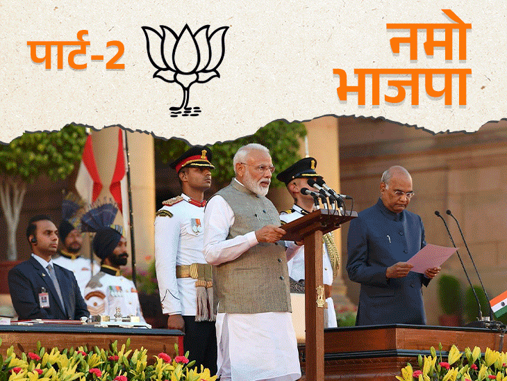 मोदी एरा में RSS से 29 गुना बड़ी हुई बीजेपी:5 महीने में 10 करोड़ मेंबर्स जोड़े; 21 राज्यों में बनी बीजेपी सरकार