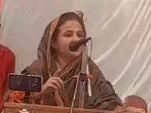 सलमान खुर्शीद की भतीजी मुसलमानों से बोलीं- वोट जिहाद करो:फर्रुखाबाद में कहा-अगर हम एक नहीं हुए तो नामोनिशान खत्म हो जाएगा