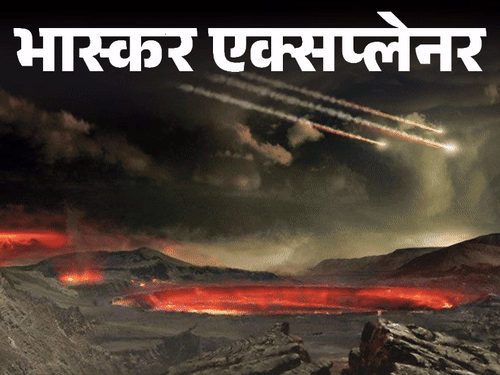 भास्कर एक्सप्लेनर- लगातार 20 लाख साल होती रही पहली बारिश:धरती पर पहली बूंद का किस्सा, तब सिर्फ 5 घंटे की रात होती थी