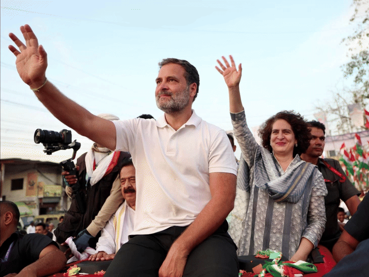 राहुल रायबरेली आए, यूपी में कांग्रेस के लिए क्या बदला:अखिलेश के भरोसे विधानसभा चुनाव पर नजर, प्रियंका के लिए वायनाड सबसे सेफ