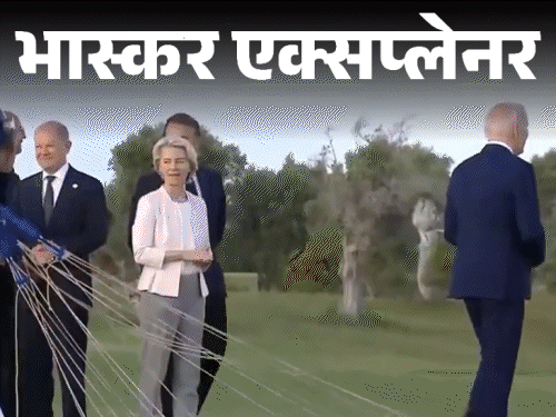 भास्कर एक्सप्लेनर- सीढ़ियों पर लुढ़कना, हवा से हाथ मिलाना:क्या बाइडेन दिमागी बीमारी छिपा रहे; कॉग्निटिव टेस्ट कैसे पता लगेगा