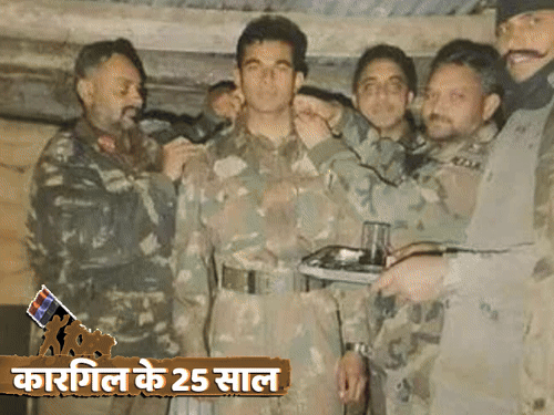 अंगूठी और मंगेतर की तस्वीर कमांडिंग ऑफिसर को सौंपी:घायल होकर भी 9 दुश्मन ढेर किए; कैप्टन अनुज नैय्यर की कहानी