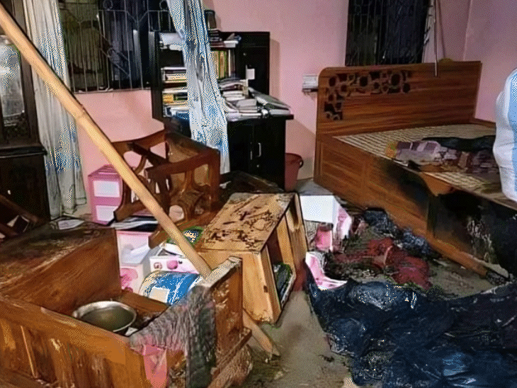 भीड़ ने होटल जलाया, 25 लोग जिंदा जल गए:बचने के लिए चौथी मंजिल से कूदे, टूटे हाथ-पैर लेकर बांग्लादेश से लौटे भारतीय