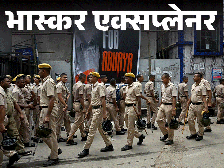 भास्कर एक्सप्लेनर- टूटी टांगें, प्राइवेट पार्ट में 151mg सीमन:कोलकाता रेप-मर्डर में 6 वजहों से कठघरे में ममता की पुलिस; आंक्रोश शांत क्यों नहीं हो रहा