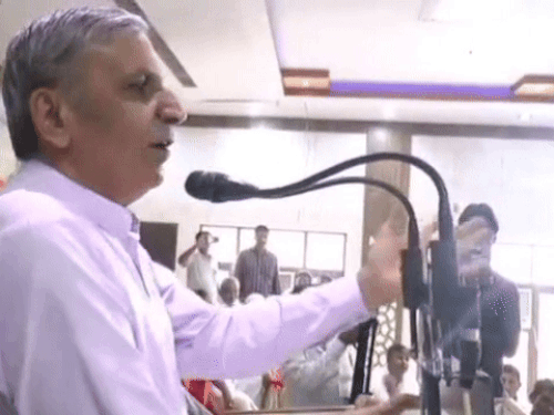 हरियाणा चुनाव के बीच BJP मंत्री की कांग्रेस को धमकी:दलाल बोले- सरकार बना भी ली तो हमारे दिल्ली वाले 6 महीने नहीं टिकने देंगे