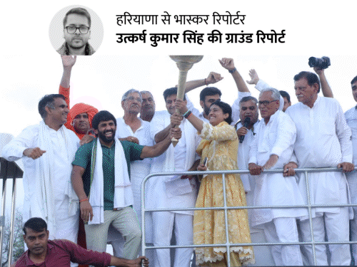 हरियाणा में खिलाड़ी न बिगाड़ दें BJP का खेल:बृजभूषण केस का अब भी असर, लेकिन पहले चुनाव में विनेश का रास्ता मुश्किल