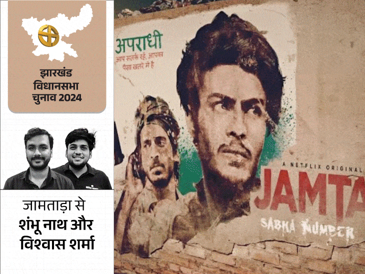 अमिताभ बच्चन को ठगने वाले जामताड़ा में BJP या JMM:लोग बोले- साइबर फ्रॉड ने बच्चे बिगाड़े, लेकिन मुद्दा नहीं; BJP का फोकस घुसपैठ