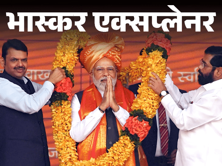 कांग्रेस 63 से 20, बीजेपी 79 से 128 पर पहुंची:महाराष्ट्र चुनाव में कैसे किनारे लगे उद्धव और शरद; लोकसभा से बाजी पलटने के 5 फैक्टर्स