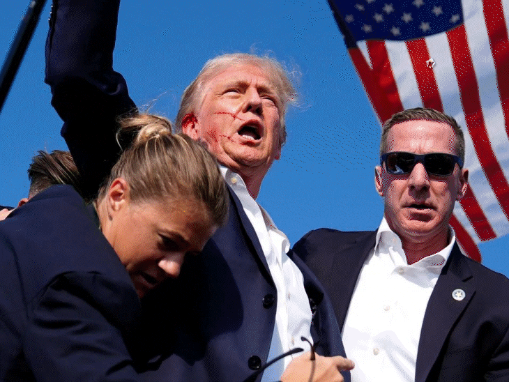 24 तस्वीरों में 2024 की दुनिया:ईरान में निर्वस्त्र घूमने लगी छात्रा, ट्रम्प का कान चूमकर गई बुलेट, 60 साल की मिस अर्जेंटीना