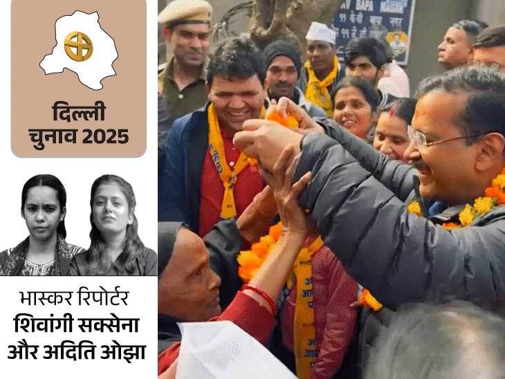 क्या नई दिल्ली सीट पर मुश्किल में हैं अरविंद केजरीवाल:40% आबादी वाले सरकारी कर्मचारी बोले- AAP ने साफ पानी को तरसाया