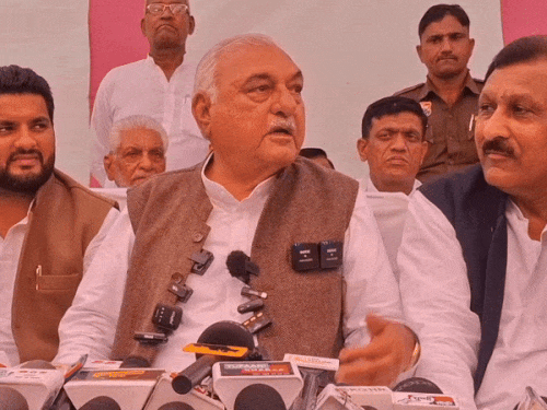 हरियाणा निकाय चुनाव, हुड्‌डा बोले- राड़ा को पार्टी से निकालेंगे:सैलजा समर्थक हिसार में बागी होकर लड़ रहे; AAP मेयर कैंडिडेट का नामांकन खारिज