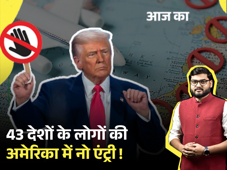 आज का एक्सप्लेनर:क्या अब अमेरिका नहीं जा पाएंगे पाकिस्तानी; ट्रम्प ने 43 देशों की ट्रैवल बैन लिस्ट बनाई, ज्यादातर मुस्लिम देश क्यों