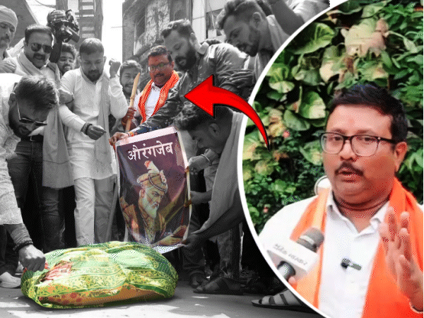 नागपुर दंगा, चादर जलाने वाला शख्स बोला- वो साड़ी थी:एडिटेड वीडियो से दंगा फैलाया, मुस्लिम बोले- वो दरगाह की चादर थी