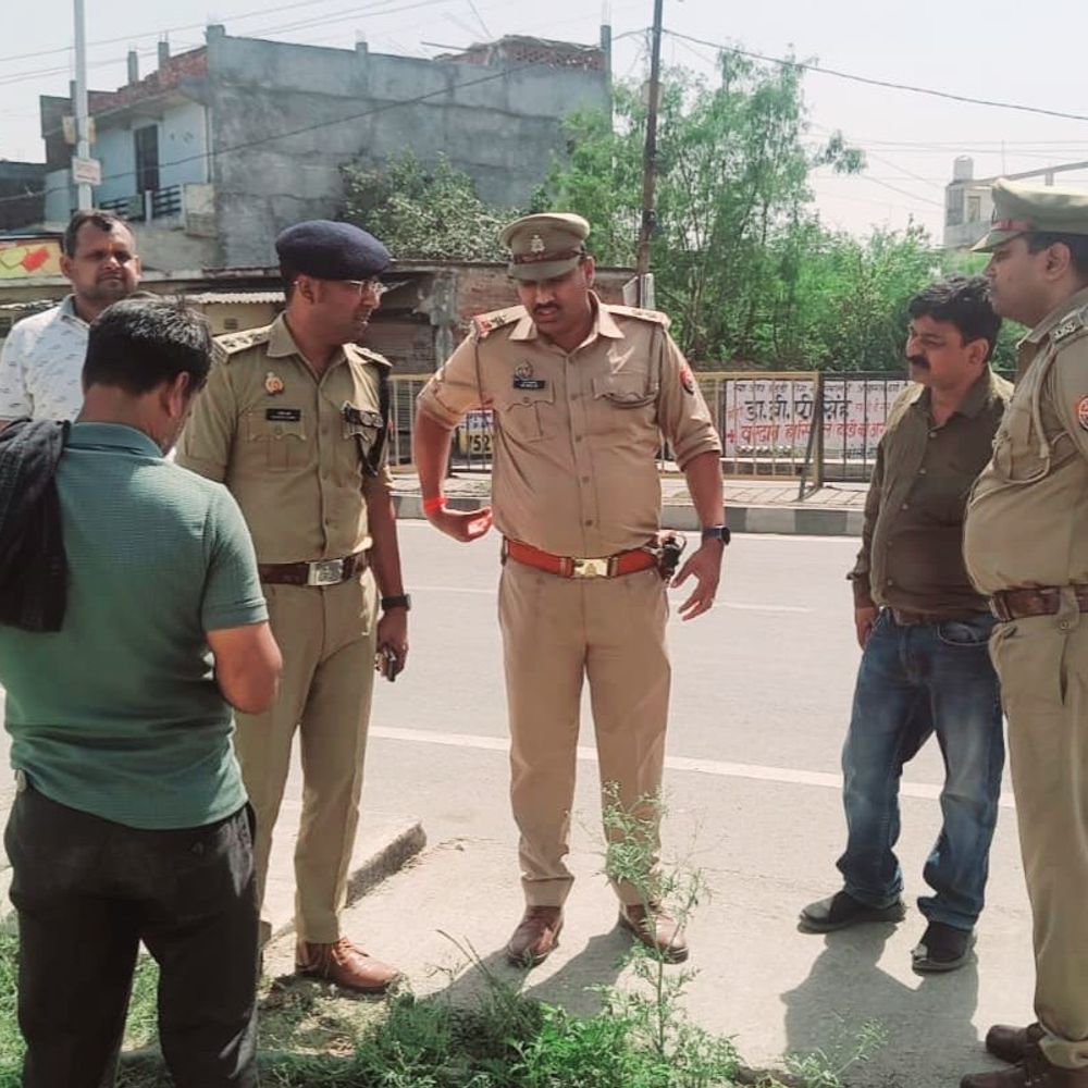 मोहनलालगंज में ट्रक चालक की मौत का खुलासा:अज्ञात वाहन से लगी थी टक्कर, सीसीटीवी फुटेज से मिले सबूत