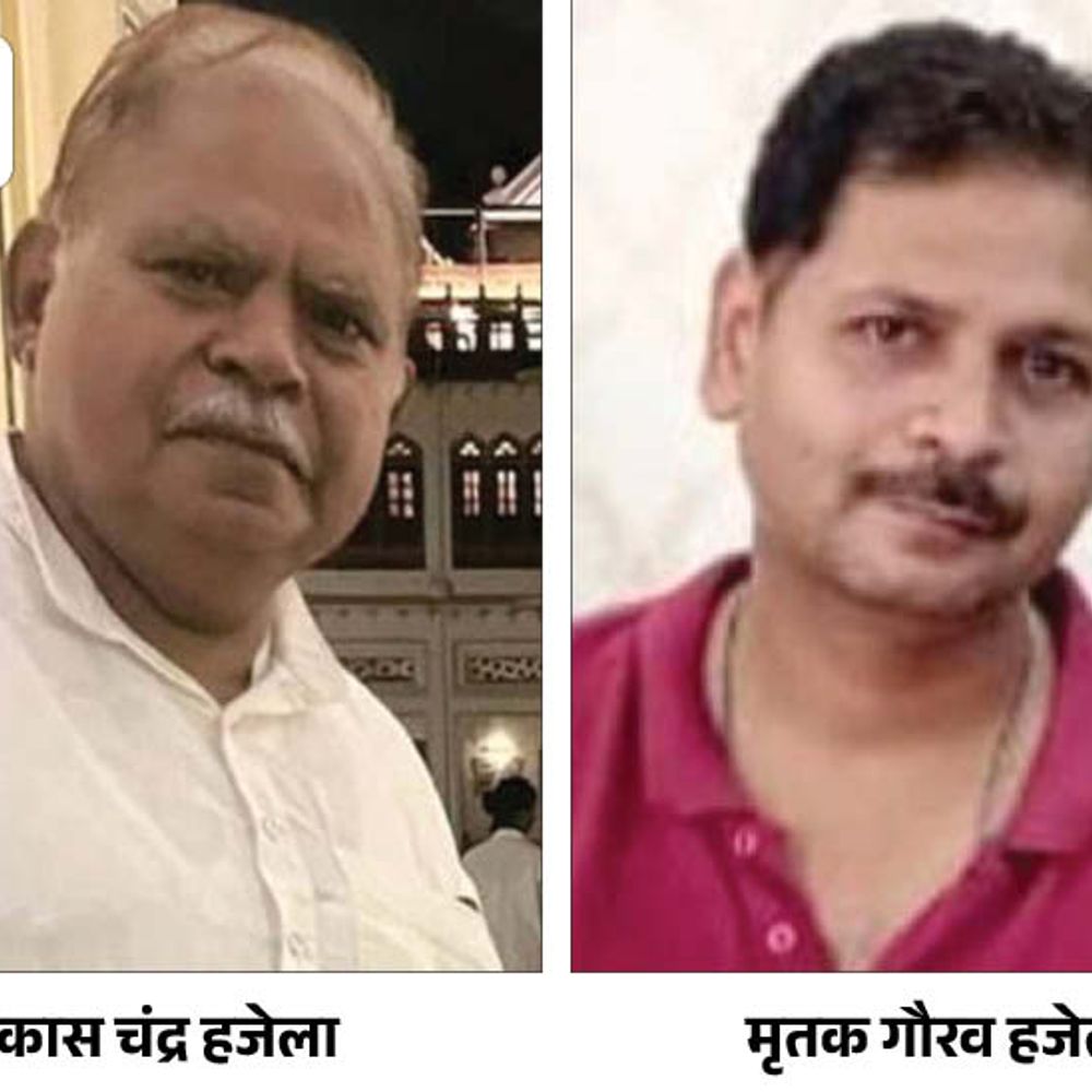 बीकेटी सड़क हादसे में पिता-पुत्र की मौत:दोनों के शवों का हुआ अंतिम संस्कार, मां-बेटी की स्थिति अब भी गंभीर
