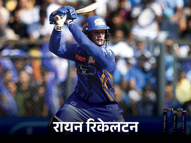 IPL- मुंबई ने लखनऊ को 216 रन का टारगेट दिया:लखनऊ का पहला विकेट गिरा, बुमराह ने मार्करम को आउट किया