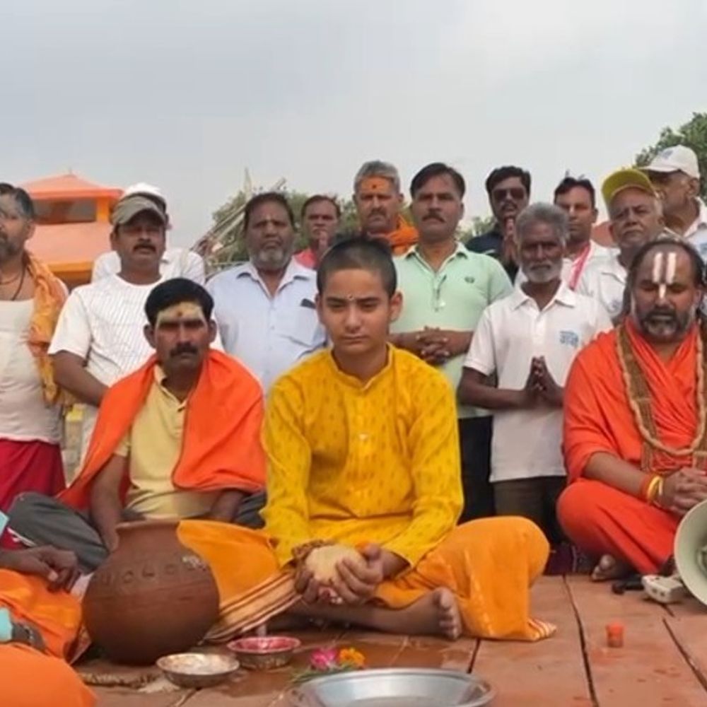 पाकिस्तान का गंगा में पिंडदान:प्रयागराज में साधु-संतों ने पहलगाम आतंकी हमले के विरोध में किया वैदिक अनुष्ठान