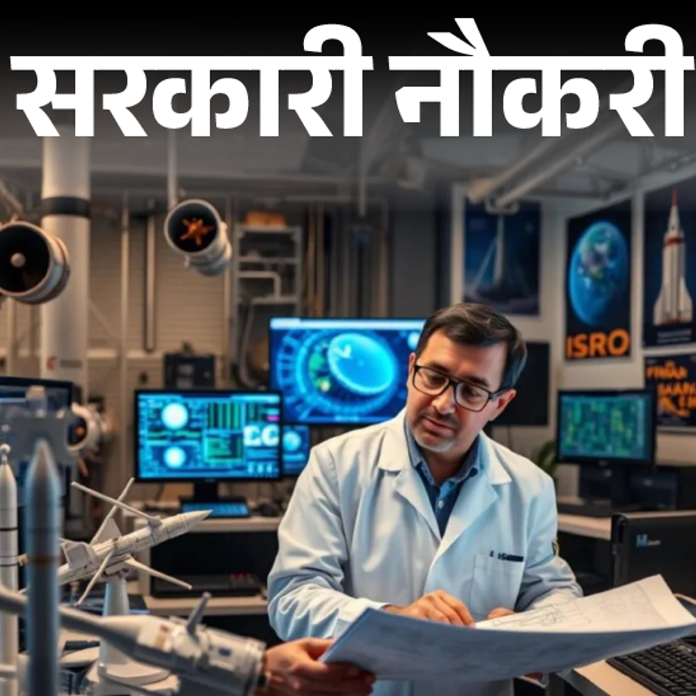 सरकारी नौकरी:ISRO में इंजीनियर के लिए निकली भर्ती; सैलरी 55 हजार से ज्यादा,बिना एग्जाम के सिलेक्शन
