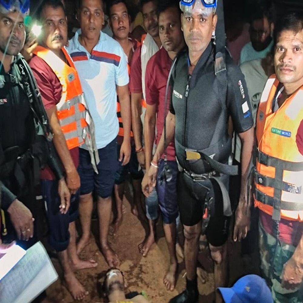 नेवई डैम में मिली नाबालिग की लाश:दुर्ग में कई घंटे तक चला रेस्क्यू; SDRF ने शव को पानी से बाहर निकाला