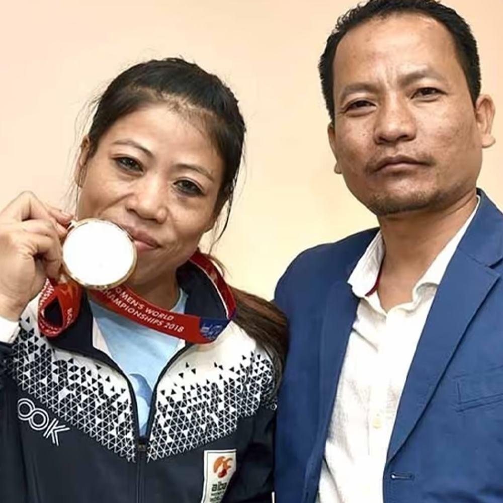 मैरीकॉम का खुलासा, डेढ़ साल पहले हुआ तलाक:बोली- अफेयर की बातें गलत; करुंग ओनलर से 2005 में हुई थी शादी