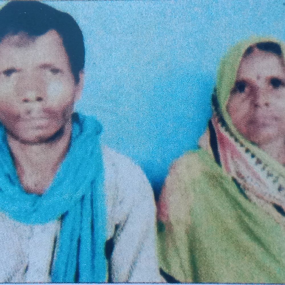 सैदपुर में एक साथ उठी पति-पत्नी की अर्थी:गांव के सन्नाटे में गूंजता रहा परिजनों का विलाप, कच्ची दीवार गिरने से हुई थी मौत