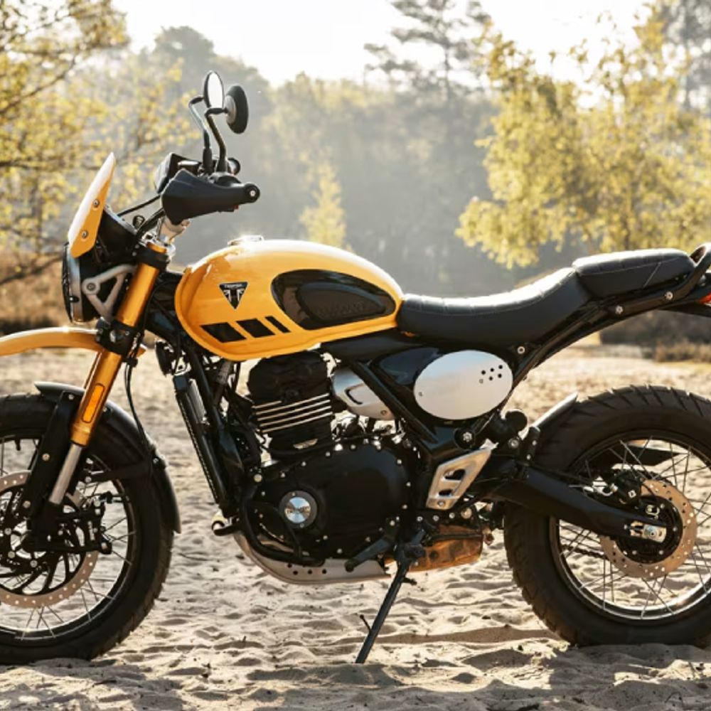 2025 ट्रायम्फ स्क्रैम्बलर 400 XC लॉन्च, कीमत ₹2.94 लाख:बजाज-ट्रायम्फ की भारत में सबसे महंगी 400CC इंजन वाली बाइक, येज्दी स्क्रैंबलर से मुकाबला