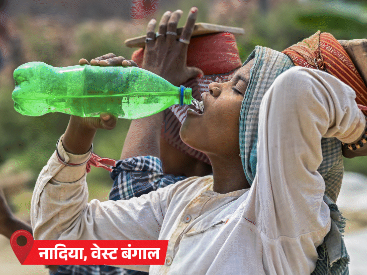 राजस्थान-यूपी में हीटवेव अलर्ट:MP सहित 20 राज्यों में बारिश का अनुमान; मानसून आने में 12 दिन बाकी
