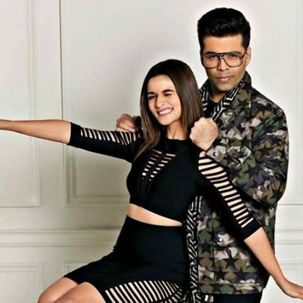 आलिया को 'नेपो किड' कहने वालों पर भड़के करण:बोले- पहले उसकी फिल्में देखिए, अगर इसके बाद भी ऐसा कहते हैं तो आप मूर्ख हैं