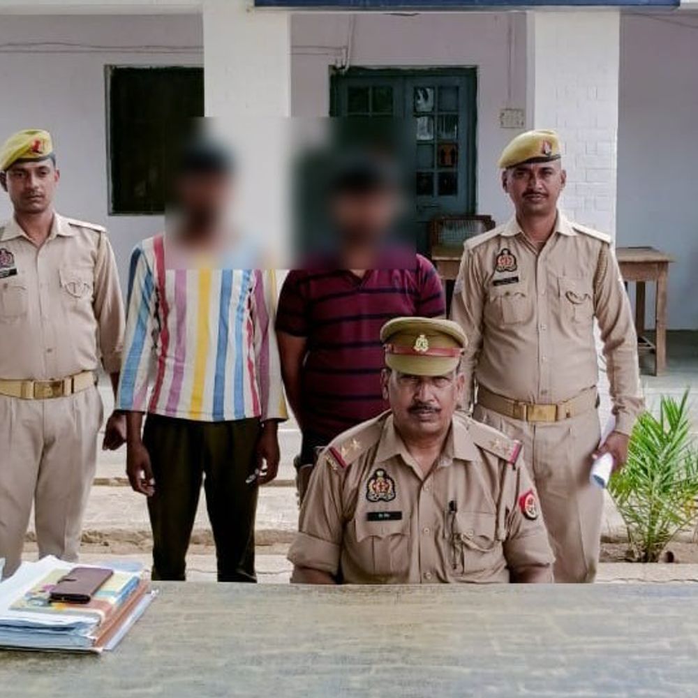 हाथरस में 7 साल के बच्चे की हत्या का खुलासा:मंदबुद्धि आरोपी ने बच्चों के झगड़े में की थी हत्या, दो सगे भाई गिरफ्तार