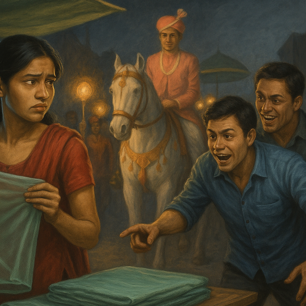 मच्छरदानी बेच रही लड़की से की छेड़छाड़:बाराती बोले- अपने हुस्न का रेट भी जोड़ दिया क्या? FIR दर्ज