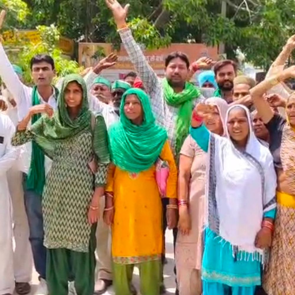 संभल में किसानों की 8 सूत्रीय मांग:भाकियू ने एसडीएम को सौंपा ज्ञापन, बिजली-यूरिया समेत कई मुद्दों पर जताई नाराजगी