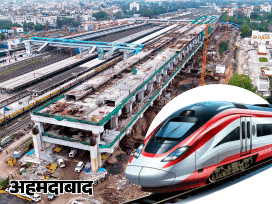 कहां पहुंची देश की पहली बुलेट ट्रेन:71% काम पूरा, नर्मदा पर सबसे लंबा पुल तैयार, 2026 में हो सकता है पहला ट्रायल