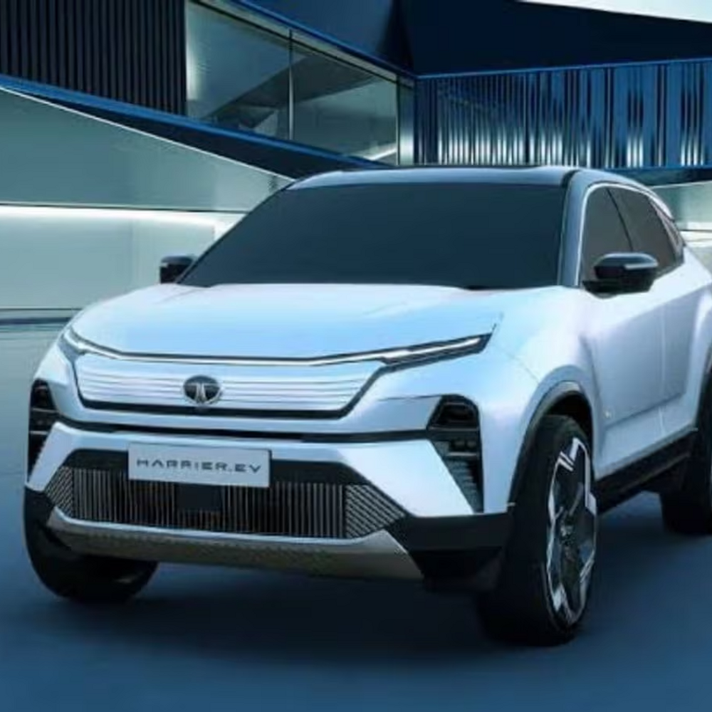 टाटा हैरियर EV 3 जून को लॉन्च होगी:एक बार चार्ज करने पर मिलेगी 500 Km की रेंज, ₹25 लाख हो सकती है कीमत