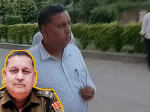 वसूली में गिरफ्तार एसीबी ASP से मिलने पहुंचीं 2 पत्नियां!:एक महिला बोली- कॉल डिटेल निकवाओ, खुलेंगे कई राज; सबके सामने भ्रष्टाचारी को फटकारा