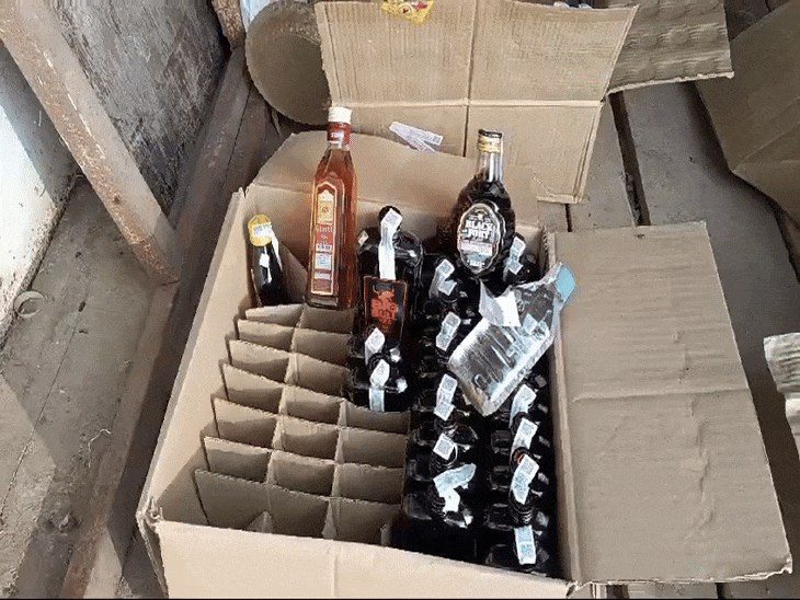 स्टूडियो और किराना दुकान से बिक रही शराब; VIDEO:एएसपी बोले- जांच कराएंगे, गड़बड़ी मिली तो सख्त कार्रवाई करेंगे