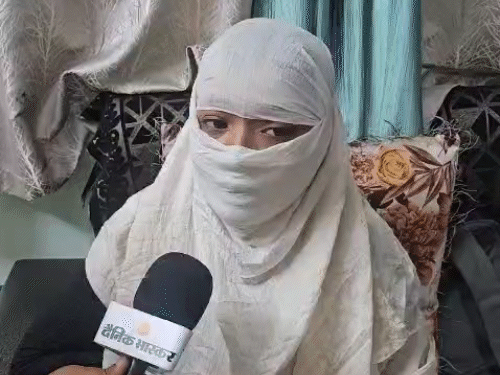 गौमांस खिलाया, कलमा पढ़ाया, पूजा करना बंद कराया:युवती बोली- धर्म परिवर्तन नहीं करने पर पीटा, अबॉर्शन कराया, सोशल मीडिया पर अश्लील फोटो डाली
