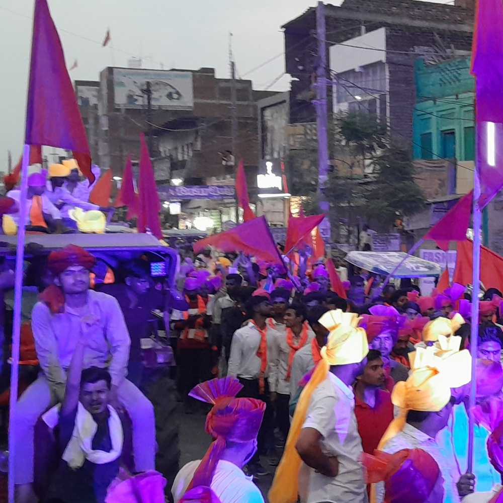 भिंड में पराक्रम शौर्य यात्रा, वाहन रैली निकली:विधायक बोलीं- महाराणा प्रताप आदर्श, देशभक्ति और वीरता की देते हैं सीख