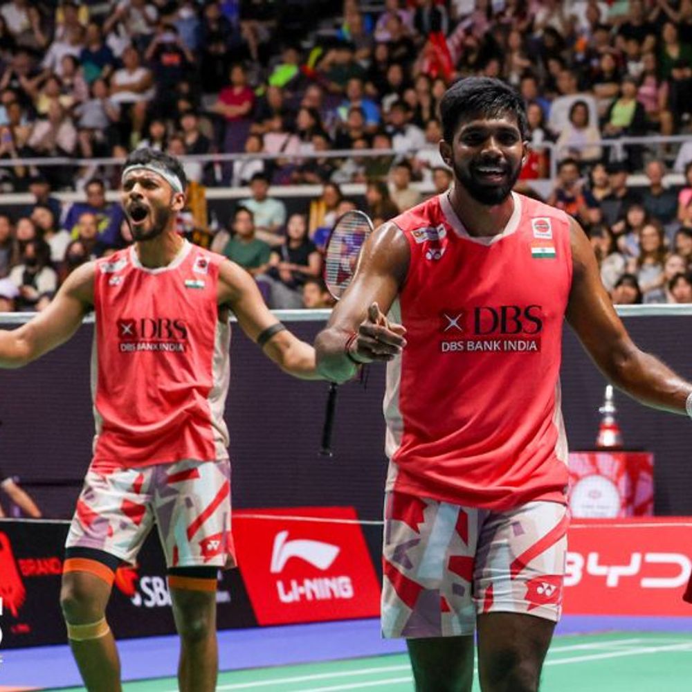 सात्विक-चिराग सिंगापुर ओपन बैडमिंटन के सेमीफाइनल में:वर्ल्ड नंबर-1 जोड़ी को 39 मिनट में हराया; कल सोह-चिया से मुकाबला होगा