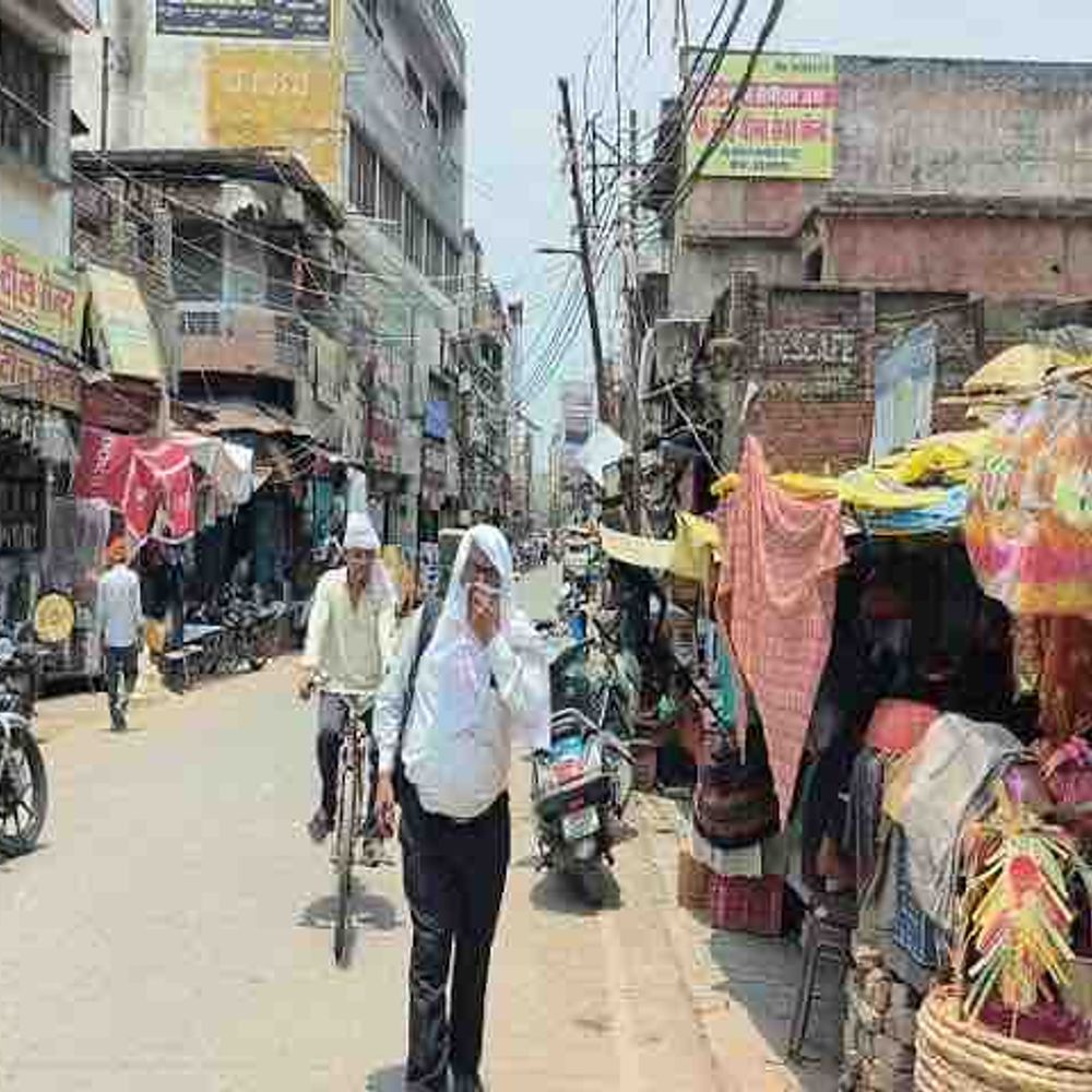 गोरखपुर में नौतपा का असर:38 डिग्री तापमान के बीच शाम को बारिश की संभावना, उमस बढ़ेगी